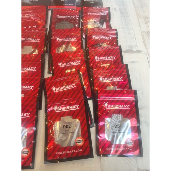 BRIKSMAX LED Lighting Kit for 70437 Mystery Castle New Sealed - Picture 7 of 8